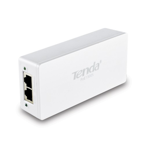 Tenda PoE1300S PoE Injector 1 LAN Port Plug and Play