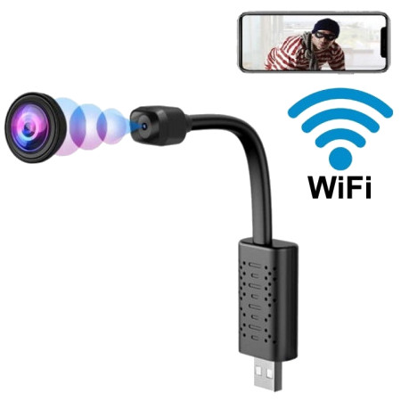 Mini USB Night Vision Surveillance Spy IP Camera