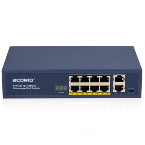 Acorid LS1310PM  8-Port Fast Ethernet POE Switch