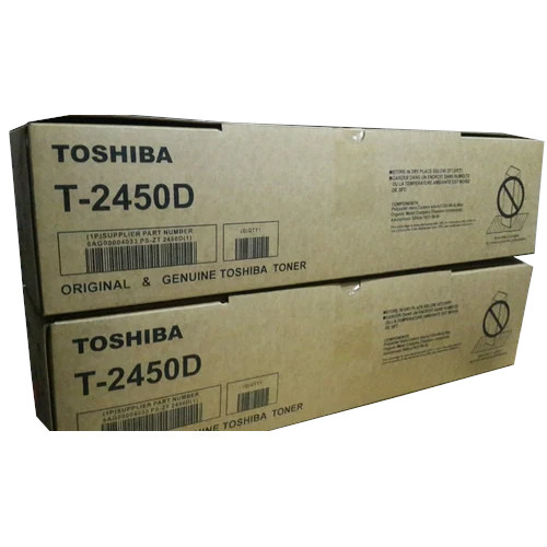 Toshiba T-2450D Black Color Copier Toner Cartridge
