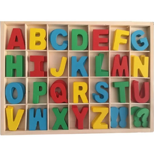 Montessori Educational Alphabet Learning Box for kids