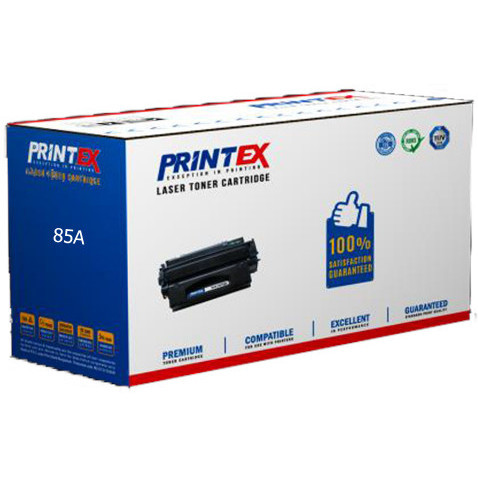 Printex 85A Black Toner Cartridge for HP Printer