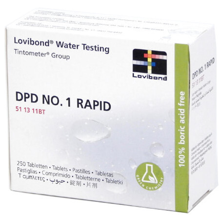 Lovibond DPD No.1 Rapid Water Testing Tablet