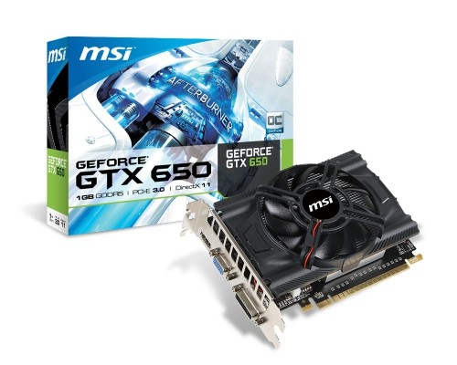 MSI Nvidia GTX N650-1GB GDDR5-OCV1 PCI-Express Card