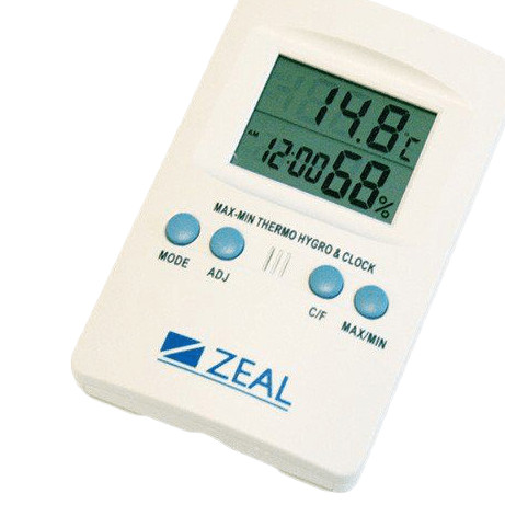 Zeal PH1000 Temperature and Humidity Digital Hygrometer