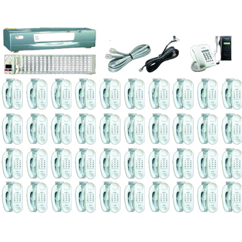 IKE PABX 40-Line Full Package with 40 Telephone Set
