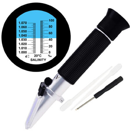 ATC 0-10% Portable Salinity Refractometer