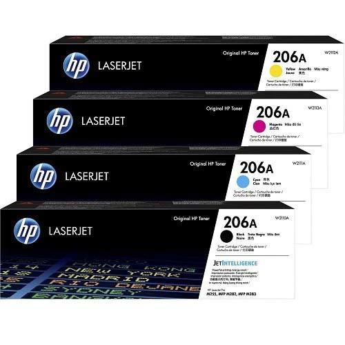 HP LaserJet 206A Full Set Original Color Toner