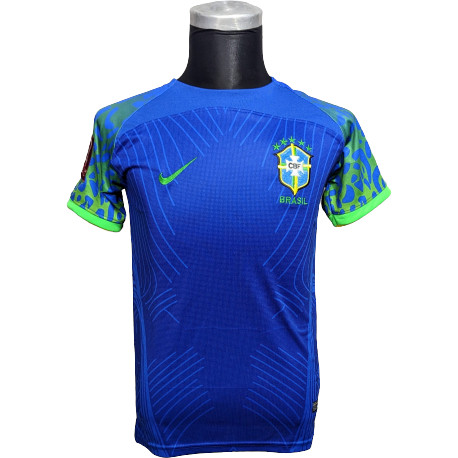 Brasil Half-Sleeve Away Jersey