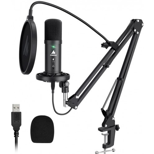 Maono AU-PM401 Zero Latency USB Microphone