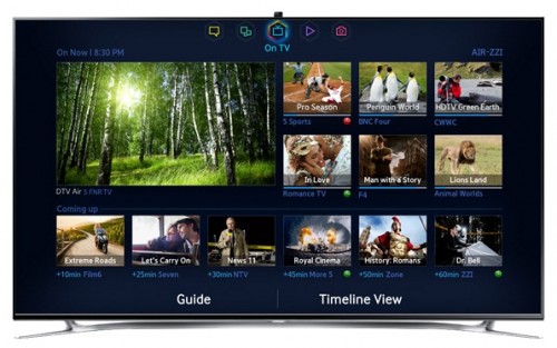 Samsung F8000 Series 65-inch Smart 3D LED TV with WiFi