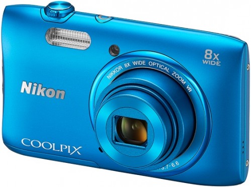 Nikon Coolpix S3600 20.1MP 8x Zoom Nikkor Lens Camera