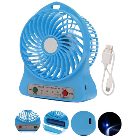 Portable Rechargeable Desktop Fan