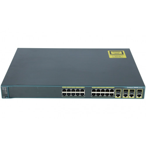 Cisco WS-C2960G-24TC-L Network Switch