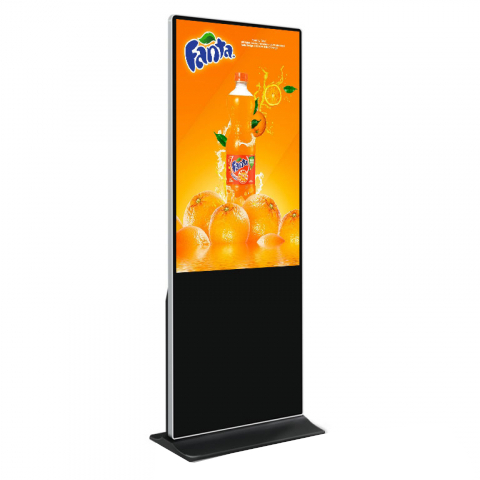 50" Floor Standing Digital Advertisement Display