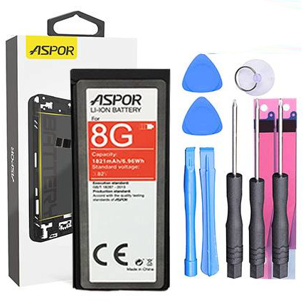 Aspor iPhone 8G Li-ion Battery With Repair Tools