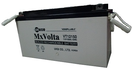 Unikor MxVolta VT12150 150Ah Rechargeable Battery