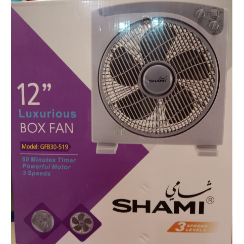 Shami GFB30-519 12" Luxurious Box Fan