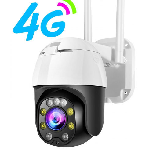Wi-Fi Surveillance PTZ Camera with 4G Sim
