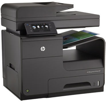 HP Officejet Pro X476dw Color Inkjet Multifunction Printer