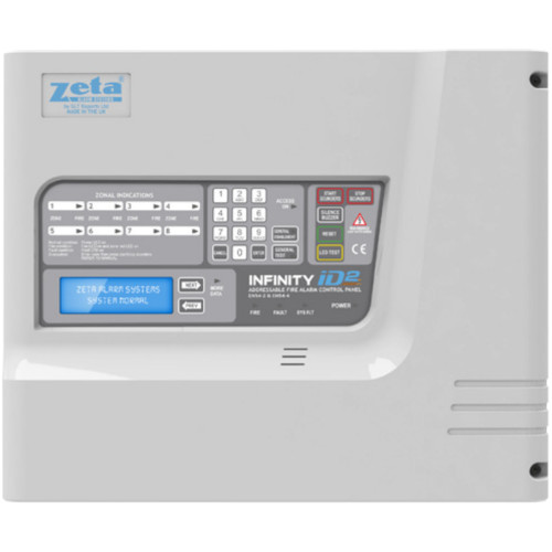 Zeta Infinity ID2/8 8 Zone Fire Alarm Panel