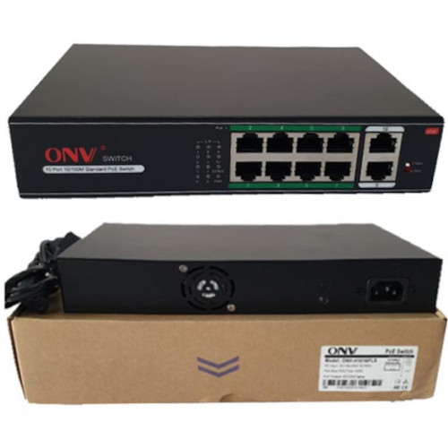 ONV-H1108PLS 10-port PoE Network switch