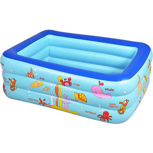 Rectangle Inflatable Swimming Pool for Kids