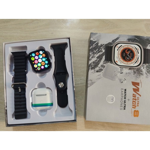 Watch 8 Ultra Smartwatch with TWS Earbud