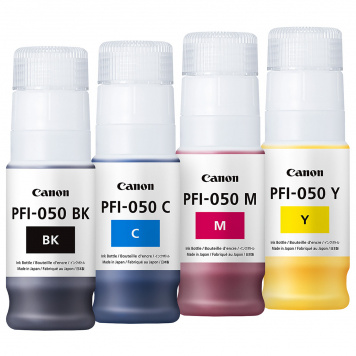Canon PFI-050 Ink Bottle Set for Canon Plotter TC-20