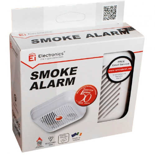 Portable Smoke Alarm with Battery Backup
