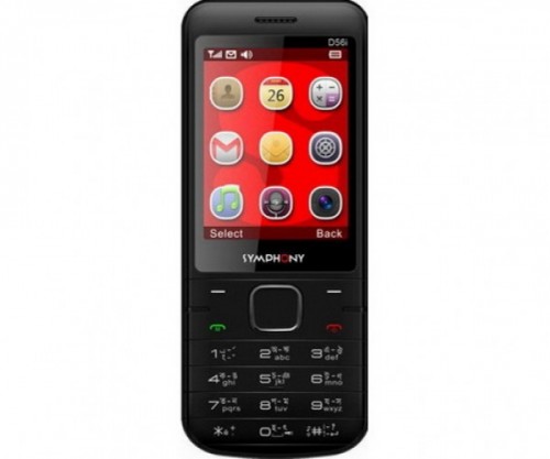 Symphony D56i 2.4" TFT Display Dual SIM 2G Mobile Phone
