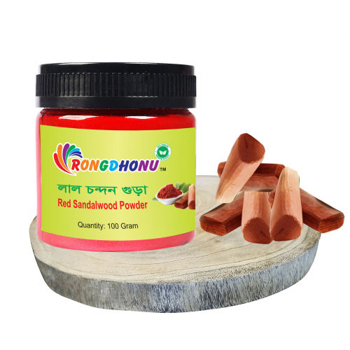 Rongdhonu Red Sandalwood (Rokto Chandan) Powder 100gm