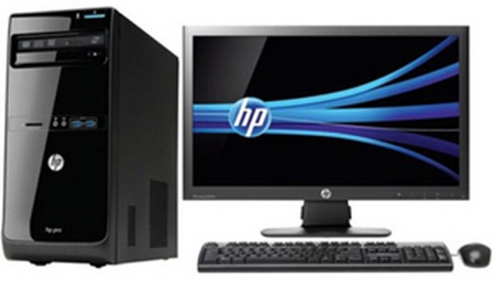 HP Pavilion 500-027l 3rd Gen i3 Desktop PC with Wi-Fi
