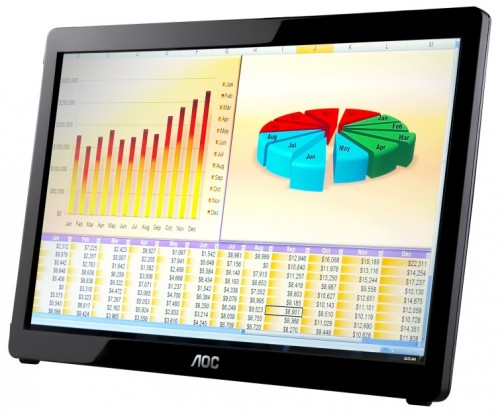 AOC E1649FWU 16" USB Powered Portable LED Monitor