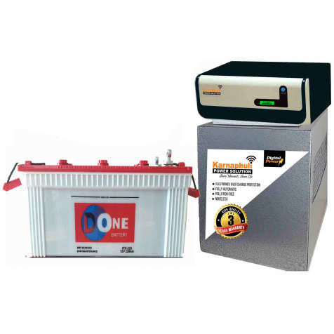 1000VA IPS Package Set with D One Tubular Battery