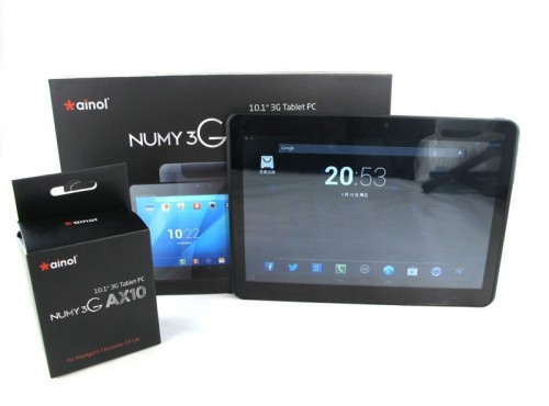 Ainol Numy AX10 Quad Core 10.1" 3G Dual Camera Tablet PC