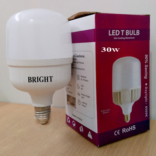 Bright 30-Watt Daylight 6500K LED Bulb