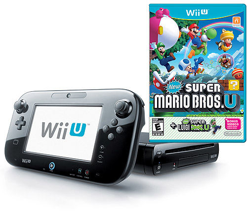 Nintendo Wii U 32GB Super Mario Bros Game Console