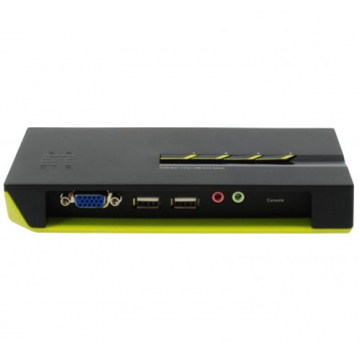 Levelone KVM-0421 4-Port USB KVM Switch with Audio
