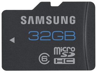 Samsung 32GB microSD Pro Class 10 Memory Card
