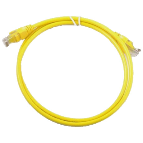 Vivanco CAT-6 U / UTP Unshielded Yellow Cable