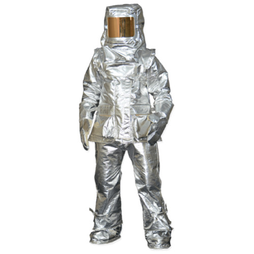 Fire Protected Safety Suit with Gloves / Helmet / Boot