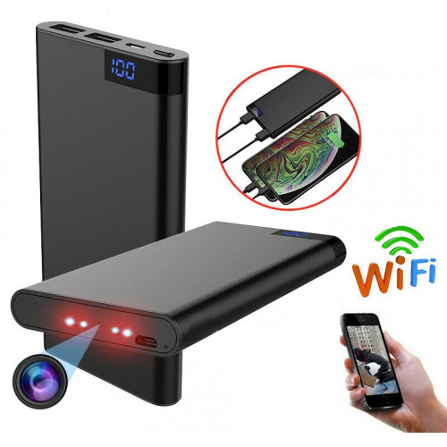 Portable HD Power Bank Hidden Camera