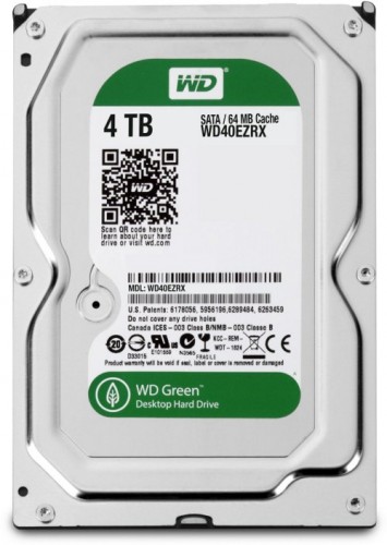 Western Digital Green 4TB IntelliPower 64MB Cache Hard Disk