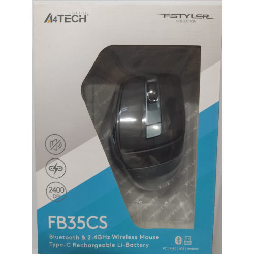 A4Tech FB35CS Silent Click Rechargeable Wireless Mouse