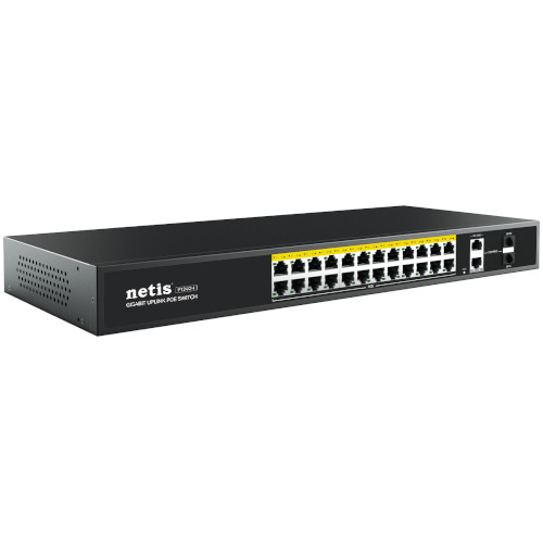 Netis P124GH Gigabit Uplink PoE Switch