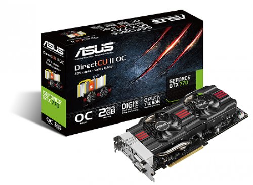 Asus GeForce GTX770 OC Edition 2GB DDR5 Graphics Card