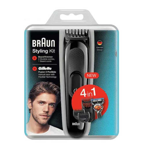 Braun SK3000 Styling Kit 4-in-1 Hair and Beard Trimmer