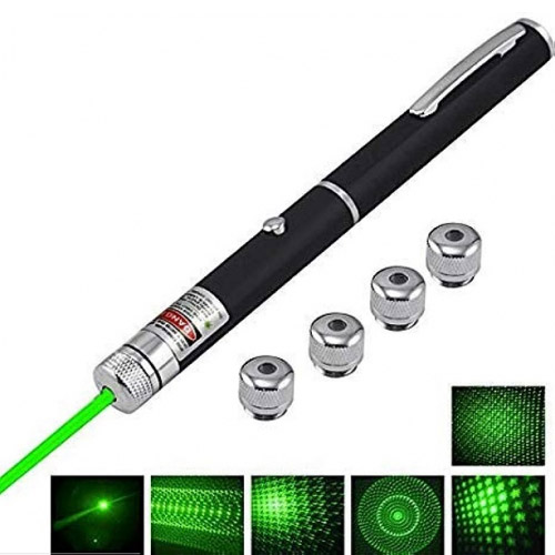 5-in-1 Green Laser Pointer Pen Light