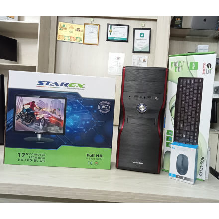Desktop PC Intel Core i5 8GB RAM 500GB HDD 17" Monitor